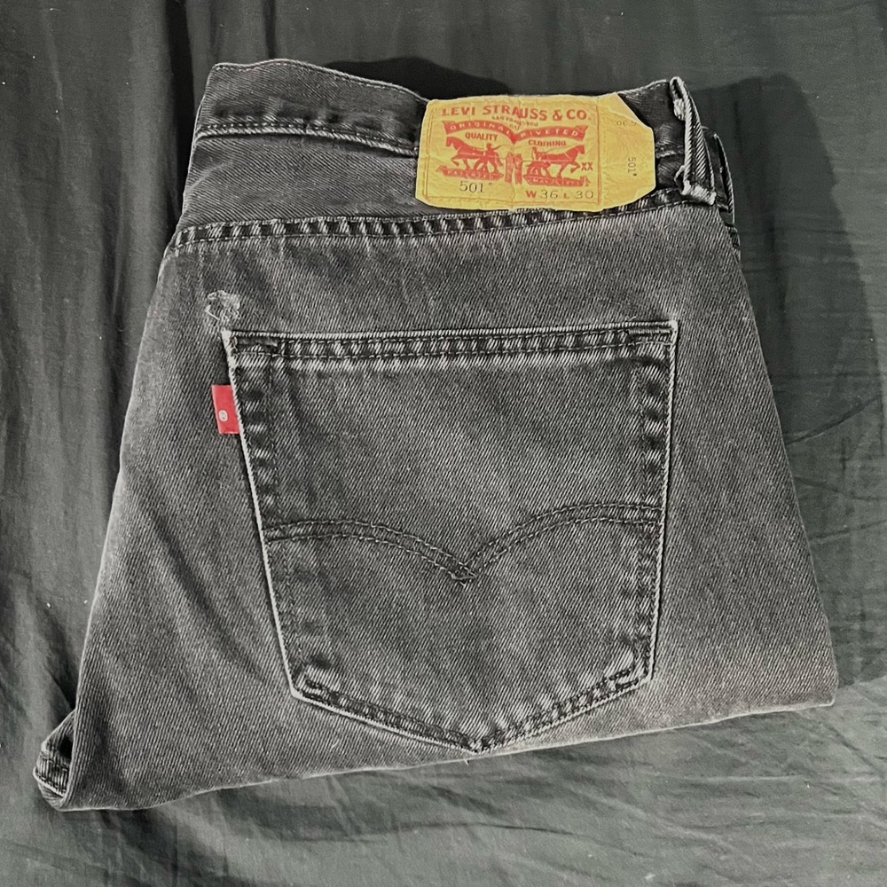 vintage blank tag levi’s 501